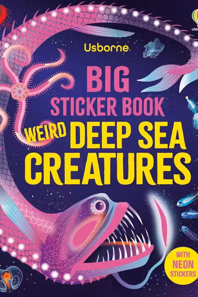 Big Sticker Book Weird Deep Sea Creatures
