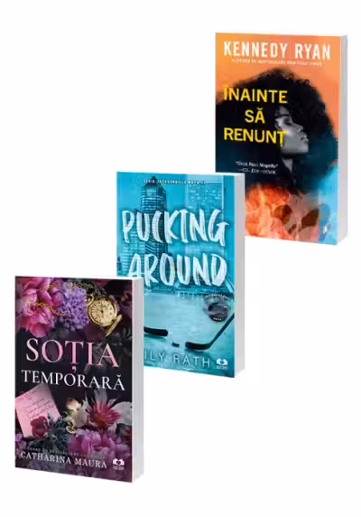 Pachet Sotia temporara + Pucking Around + Inainte sa renunt. Set 3 carti
