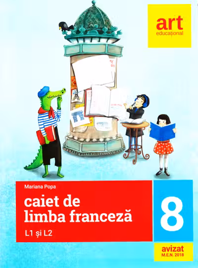 Franceza. L1 și L2 - Clasa 8 - Caiet