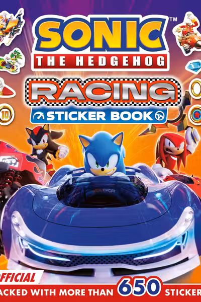 Sonic the Hedgehog: Racing Sticker Book