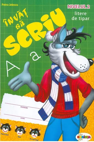 Invat sa scriu - Litere de tipar