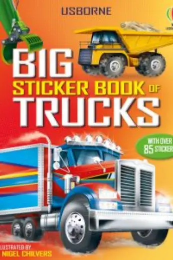 Big Sticker Book of Trucks
