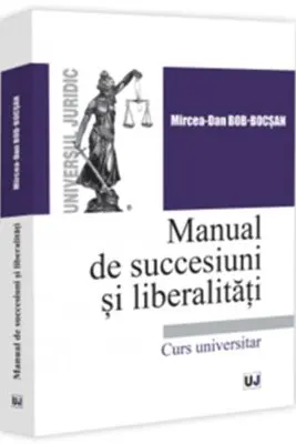 Manual de succesiuni și liberalitați