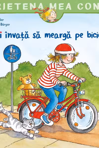 Conni invata sa mearga pe bicicleta