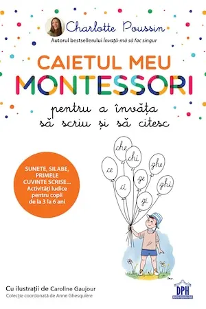 Caietul meu Montessori pentru a invata sa scriu si sa citesc