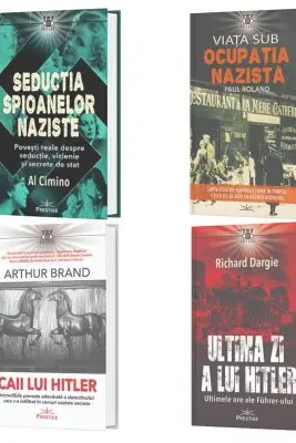 Pachet format din 4 titluri Viata sub Ocupatia Nazista, Seductia spioanelor naziste, Caii lui Hitler - Al Cimino, Richard Dargie