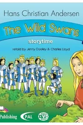 Literatura adaptata pentru copii The wild swans DVD-ROM. Retold - Jenny Dooley, Charles Lloyd