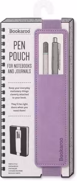 Bookaroo Pen Pouch Aubergine