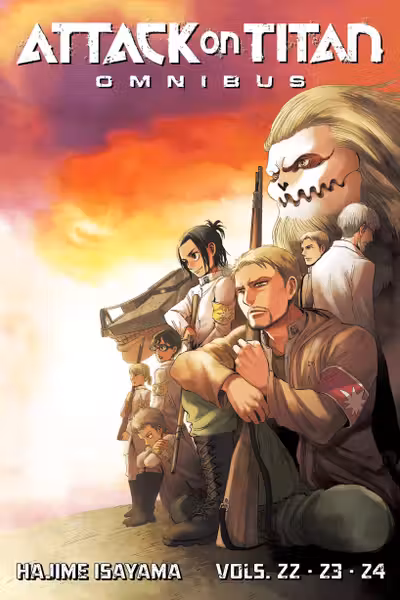 Attack on Titan Omnibus - Volume 8 (Vol. 22-24)
