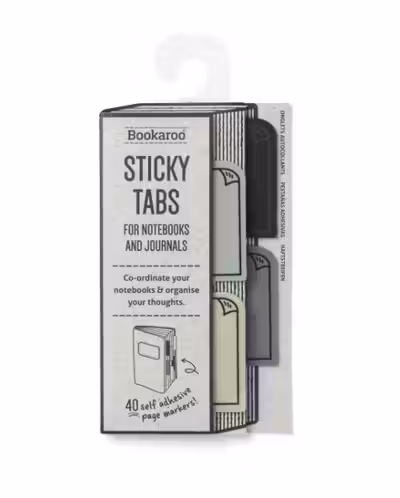 Bookaroo Sticky Tabs Mono