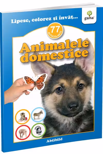 Lipesc, colorez si invat... Animale domestice