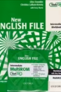 New English File Intermediate Workbook with Answer Booklet and MultiROM Pack