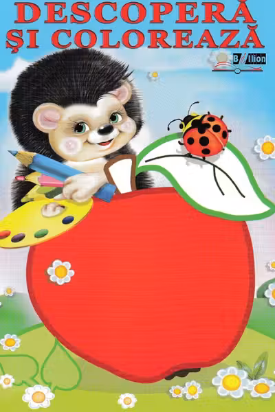 Descopera si coloreaza. Fructe