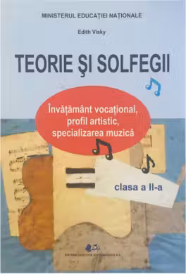 Manual pentru clasa a 2-a Teorie si solfegii