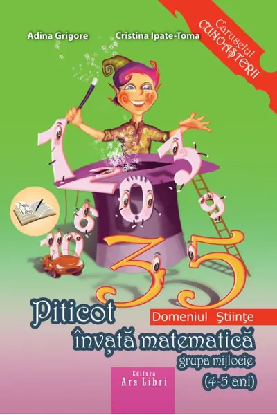 Piticot învață matematică - Grupa Mijlocie 4-5 ani