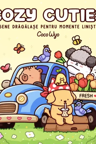 COZY CUTIES. Desene dragalase pentru momente linistite. Coco Wyo