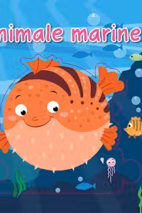 Animale marine - carte puzzle