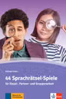 44 Sprachratsel-Spiele. Fur Einzel-, Partner- und Gruppenarbeit. Arbeitsblatter, Kopiervorlagen