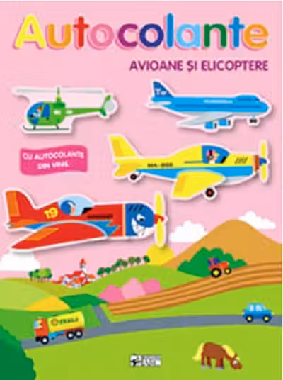 Autocolante. Avioane si elicoptere.
