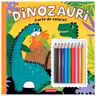 Dinozauri carte de colorat