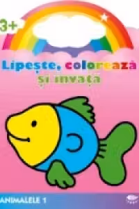Animalele 1. Peste (Lipeste, coloreaza si invata)