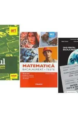 Pachet Bacalaureat 2026. Eseul. Varianta rapida de pregatire, Matematica M2 Tehnologic si Biologie clasele 11-12 - Liliana Paicu, Daniela Stoica, Stelica Ene