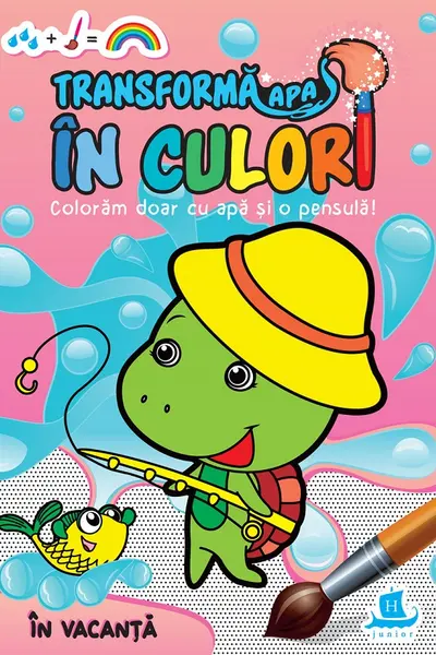 Transforma apa in culori: In vacanta