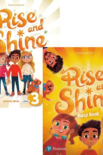 Set: Rise and Shine Level 3. Activity Book and eBook + Busy Book