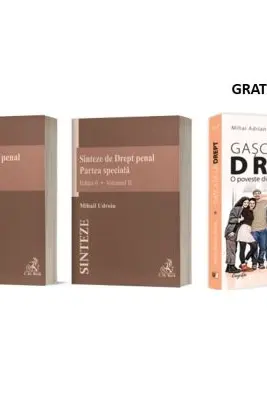 Pachet Sinteze de Drept penal. Partea speciala 2 volume Editia 6 - Mihail Udroiu si GRATUIT Gasca de la Drept