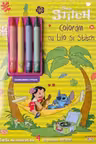 DISNEY STITCH. PICTAM CU LILO SI STITCH. Carte de pictat cu 4 creioane cerate
