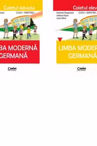 Pachet Limba germana: Caietul elevului clasa I, semestrul I+II