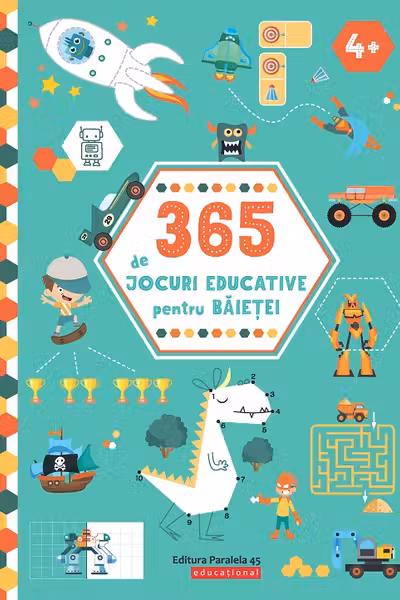 365 de jocuri educative pentru baietei