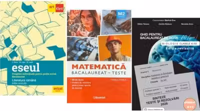 Pachet Bacalaureat 2026. Eseul. Pregatire individuala pentru proba scrisa, Matematica M2 Tehnologic si Biologie clasele 11-12 - Liliana Paicu, Daniela Stoica, Stelica Ene