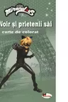 Cat Noir și prietenii săi. Carte de colorat