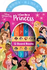 Disney Princess - I Can Be Princess My First Library Board Book Block 12-Book Set - PI Kids: I Can Be a Princess