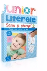 Scrie si sterge! Junior - Literele