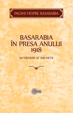 Basarabia in presa anului 1918