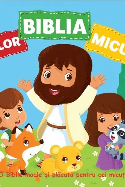 Biblia celor micuti - carte din material textil