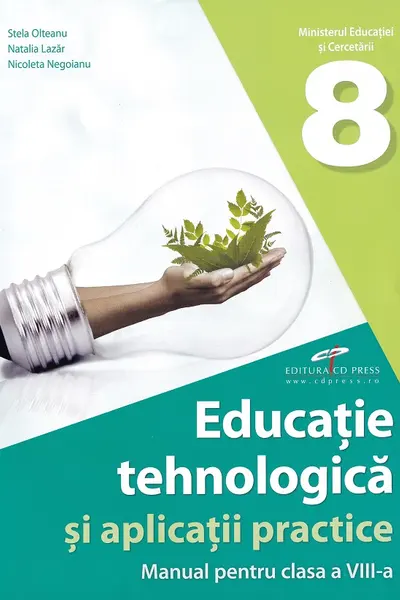 Educație tehnologică și aplicații practice - Clasa 8 - Manual