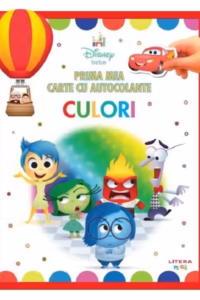 DISNEY BEBE. PRIMA MEA CARTE CU AUTOCOLANTE. CULORI