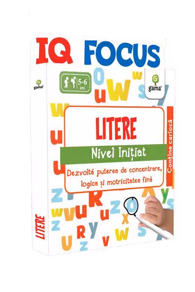 Literele - Nivel initiat