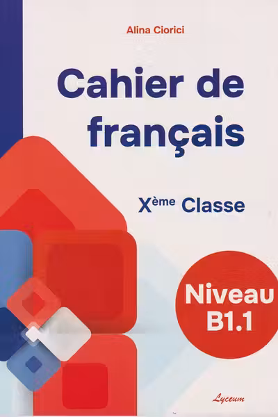 Cahier de francais de Leleve X eme classe