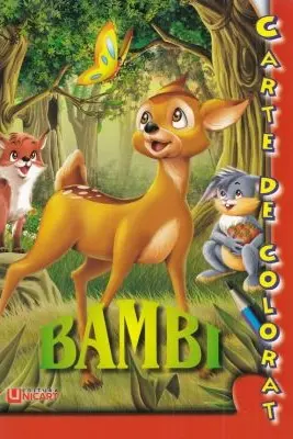 Bambi. Carte de colorat