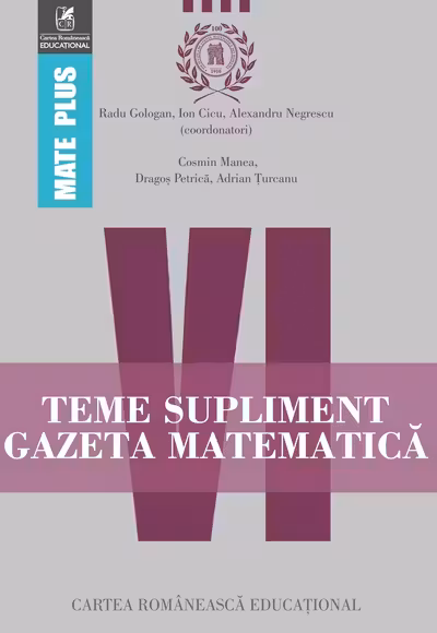 Teme supliment Gazeta Matematică Clasa 6
