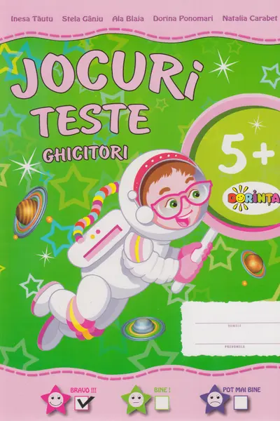 Jocuri, Teste, Ghicitori 5+