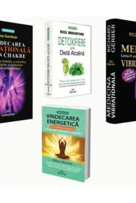 Pachet format din 4 titluri Vindecarea vibrationala si energetica, Medicina vibrationala