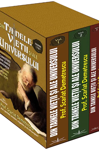 Din tainele vietii si ale Universului - Volumele I-III (Cutie de colectie)