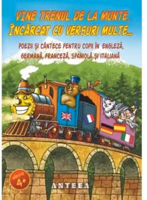Vine trenul de la munte, incarcat cu versuri multe...