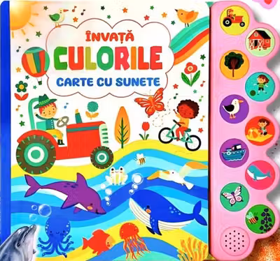 Culorile. Carte cu sunete