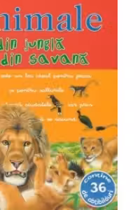 Picto-abtibilduri - Animale din jungla si din savana